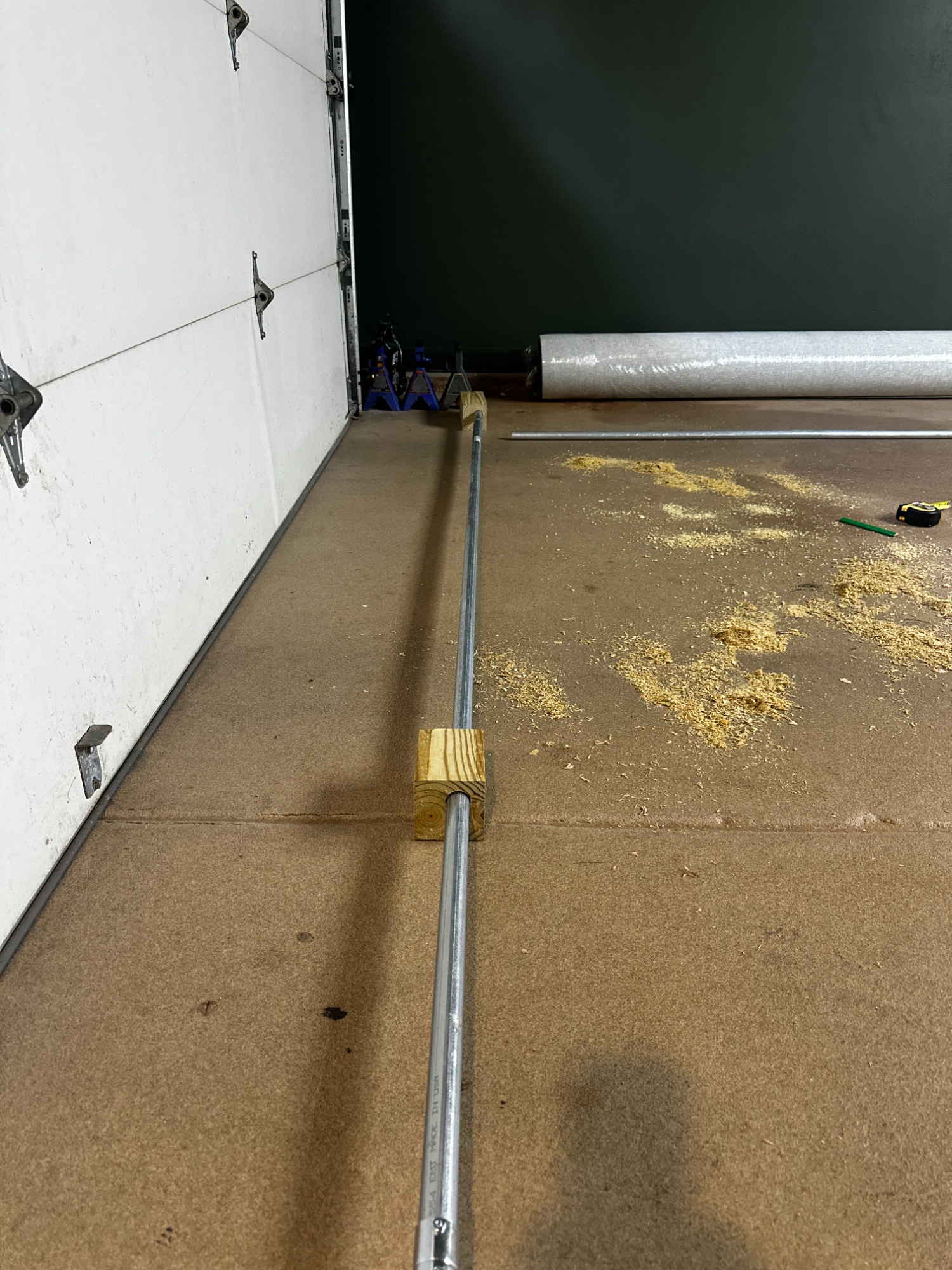 Mancave golf simulator build photo 4