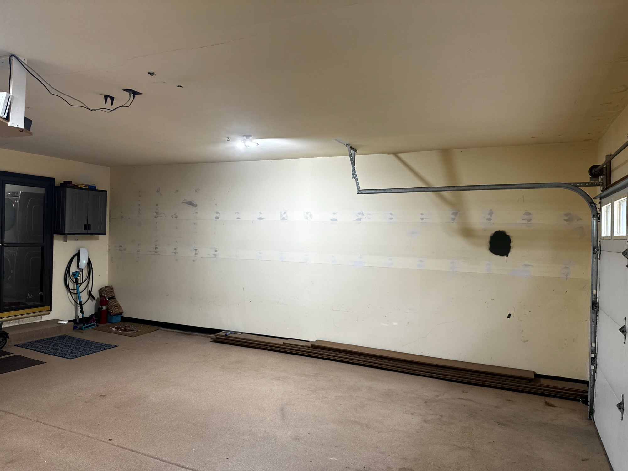 Mancave golf simulator build photo 7