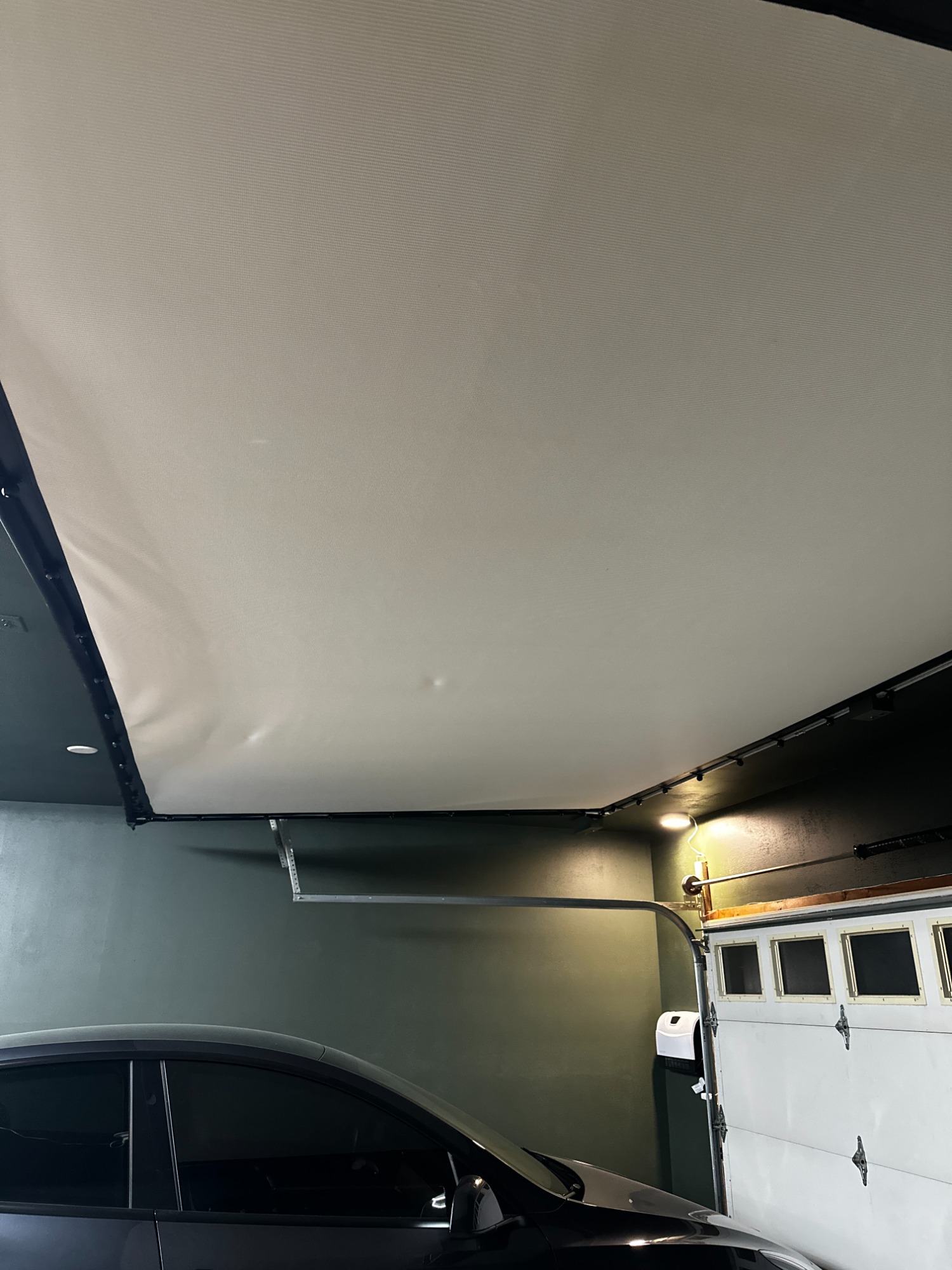 Mancave golf simulator build photo 8